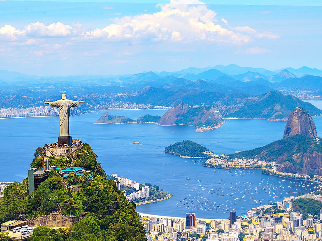 Image of Rio de Janeiro, with Christ the Redeemer. How Brazil's unique cultural lens shapes its perspective on gambling, from traditional norms to modern influences.
